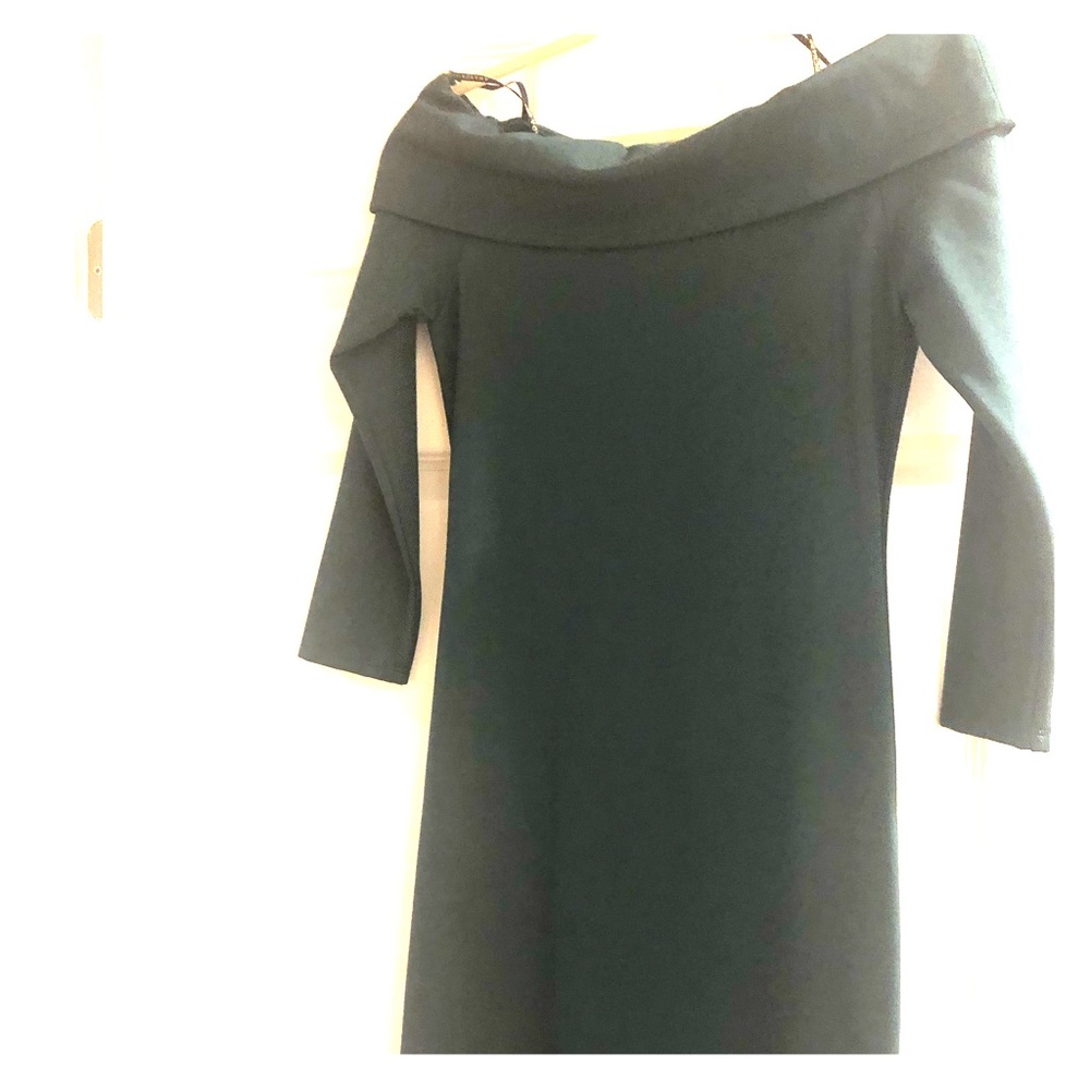 Hunter Green bodycon dress